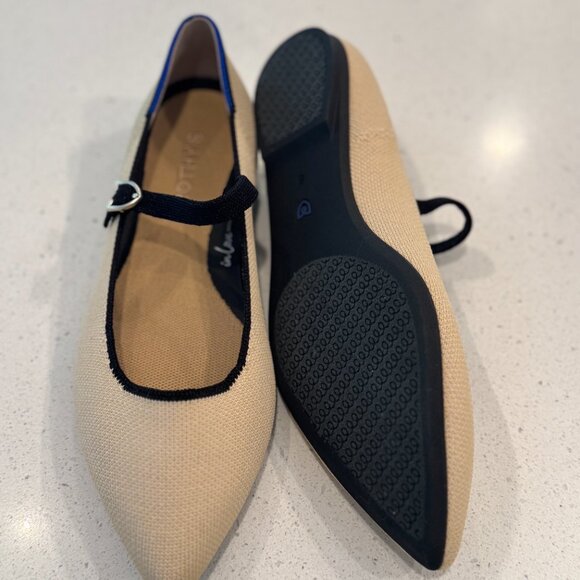 Rothy's The Point Mary Jane II - Sandstone Size 8 - Picture 10 of 10